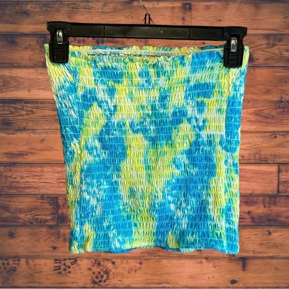 5 for $25🔥Girls Size 12 Justice Tie‎ Dye Bandeau Strapless Top
